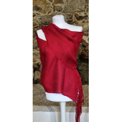 Chal Sarah - Chal tejido en telar tradicional | Artesanía